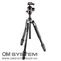 Manfrotto Befree GT Aluminum Tripod twist lock, gömbfejjel (MKBFRTA4GT-BH)