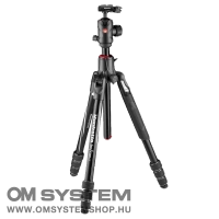 Manfrotto Befree GT XPRO alu állvány, tekerős lábzár, elforg. középo. (MKBFRA4GTXP-BH)
