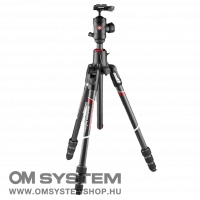 Manfrotto Befree GT XPRO karbon állvány, tekerős lábzár, elforg. középo. (MKBFRC4GTXP-BH)