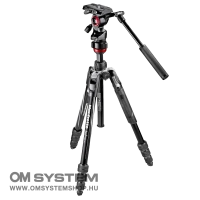 Manfrotto Befree live Aluminium tripod twist + video fej (MVKBFRT-LIVE)
