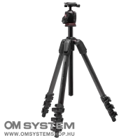 Manfrotto 055 kit karbon 4 szekciós állvány + gömbfej Arca Swiss (MK055CXPRO4-Q6T)
