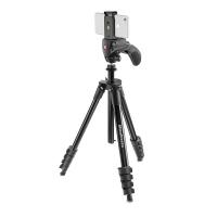 Manfrotto Compact Action "Smart" hybrid fejjel és telefon tartóval (MKSCOMPACTADVBK)