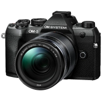 OM System OM-5 Mark II 1415 KIT ezüst/fekete