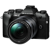 OM System OM-5 Mark II 1415 KIT fekete/fekete