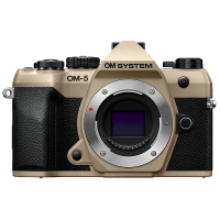 OM System OM-5 Mark II váz homokbézs