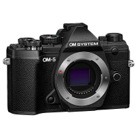 OM System OM-5 váz fekete