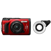 OM System TG-7 FD-1 KIT piros