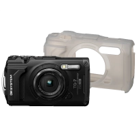 OM System TG-7 szilikon tok KIT fekete