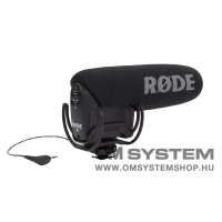 Rode Videomic Pro Plus professzionális mono videomikrofon Rycote Lyre felfüggesztéssel, saját akkumulátor