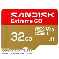 SanDisk Extreme GO microSDHC  32GB memóriakártya [100/60MB/s] (226989)