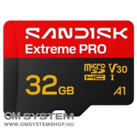 SanDisk Extreme PRO microSDHC  32GB memóriakártya [100/90MB/s] (226955)