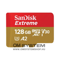 Sandisk microSDXC 128 GB Mobile Extreme memk. + adap., (olv.i seb.:190MB/s, & ír. seb.:130 MB/s), UHS-I, V30