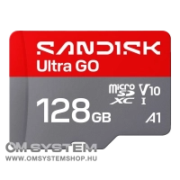 SanDisk Ultra GO microSDXC 128GB memóriakártya [190MB/s] (226979)