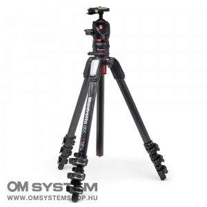 Manfrotto 055 kit karbon 4 szekciós állvány + gömbfej + MOVE (MK055CXPRO4BHQR)