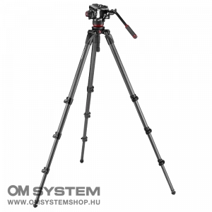 Manfrotto 504x fluid videó fej 536 karbon szimpla lábú állvánnyal (MVK504XCTALL)