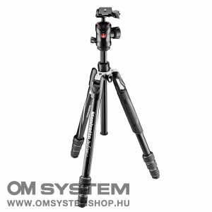 Manfrotto Befree GT Aluminum Tripod twist lock, gömbfejjel (MKBFRTA4GT-BH)