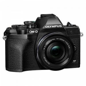 Olympus E-M10IV 1442EZ KIT fekete/fekete