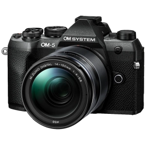 OM System OM-5 Mark II 1415 KIT fekete/fekete