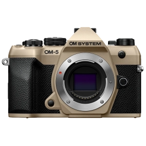 OM System OM-5 Mark II váz homokbézs