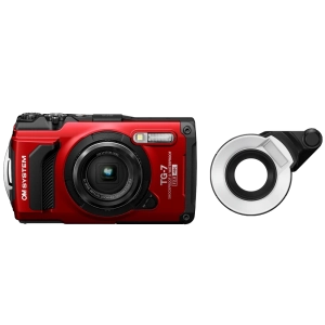 OM System TG-7 FD-1 KIT piros