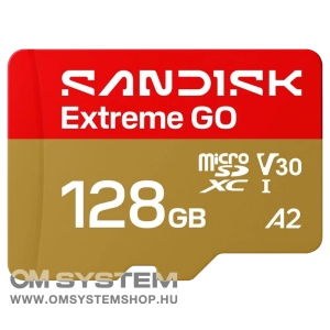 SanDisk Extreme GO microSDXC 128GB memóriakártya [240/120MB/s] (226991)