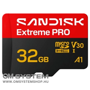 SanDisk Extreme PRO microSDHC  32GB memóriakártya [100/90MB/s] (226955)
