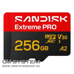 SanDisk Extreme PRO microSDXC 256GB memóriakártya [250/170MB/s] (226958)