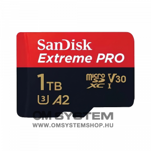 Sandisk microSDXC 1 TB Mobile Extreme PRO + adapter, (olv. seb.: 200MB/s , ír. seb.: 140MB/s) UHS-I, V30, A2