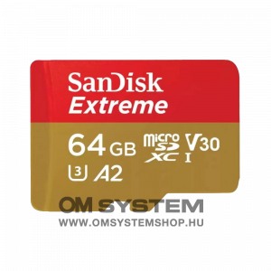 Sandisk microSDXC 64 GB Mobile Extreme memk. + adap., (olv.i seb.:170MB/s, & ír. seb.:80 MB/s), UHS-I, V30,