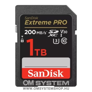 SanDisk Extreme PRO SDXC 1TB memóriakártya [200/140MB/s] (121599)