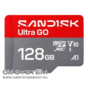 SanDisk Ultra GO microSDXC 128GB memóriakártya [190MB/s] (226979)