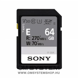 Sony SDXC 64GB UHS-II U3 memóriakártya (SFE64)