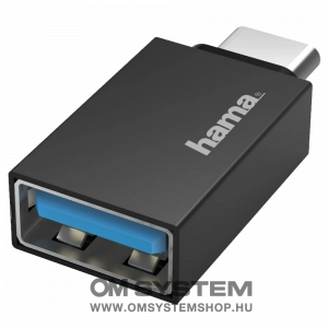 Hama USB adapter, USB-C DUGÓ – USB-3.1-A ALJZAT (200311)