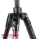 Manfrotto Befree Advanced Alumínium Travel Tripod twist+gömbfej, piros (MKBFRTA4RD-BH)