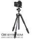 Manfrotto Element MII állvány Alu 4 szekció, gömbfej, fekete (MKELMII4BK-BH)