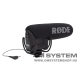 Rode Videomic Pro Plus professzionális mono videomikrofon Rycote Lyre felfüggesztéssel, saját akkumulátor