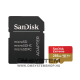 Sandisk microSDXC 256 GB Mobile Extreme memk. + adap., (olv.i seb.:190MB/s, & ír. seb.:130 MB/s), UHS-I, V30