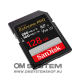 Sandisk SDXC 128 GB Extreme PRO memk. (280MB/s olv. / 100MB/s ír. seb.) UHS-II, Class 10, U3, V60 (215492)