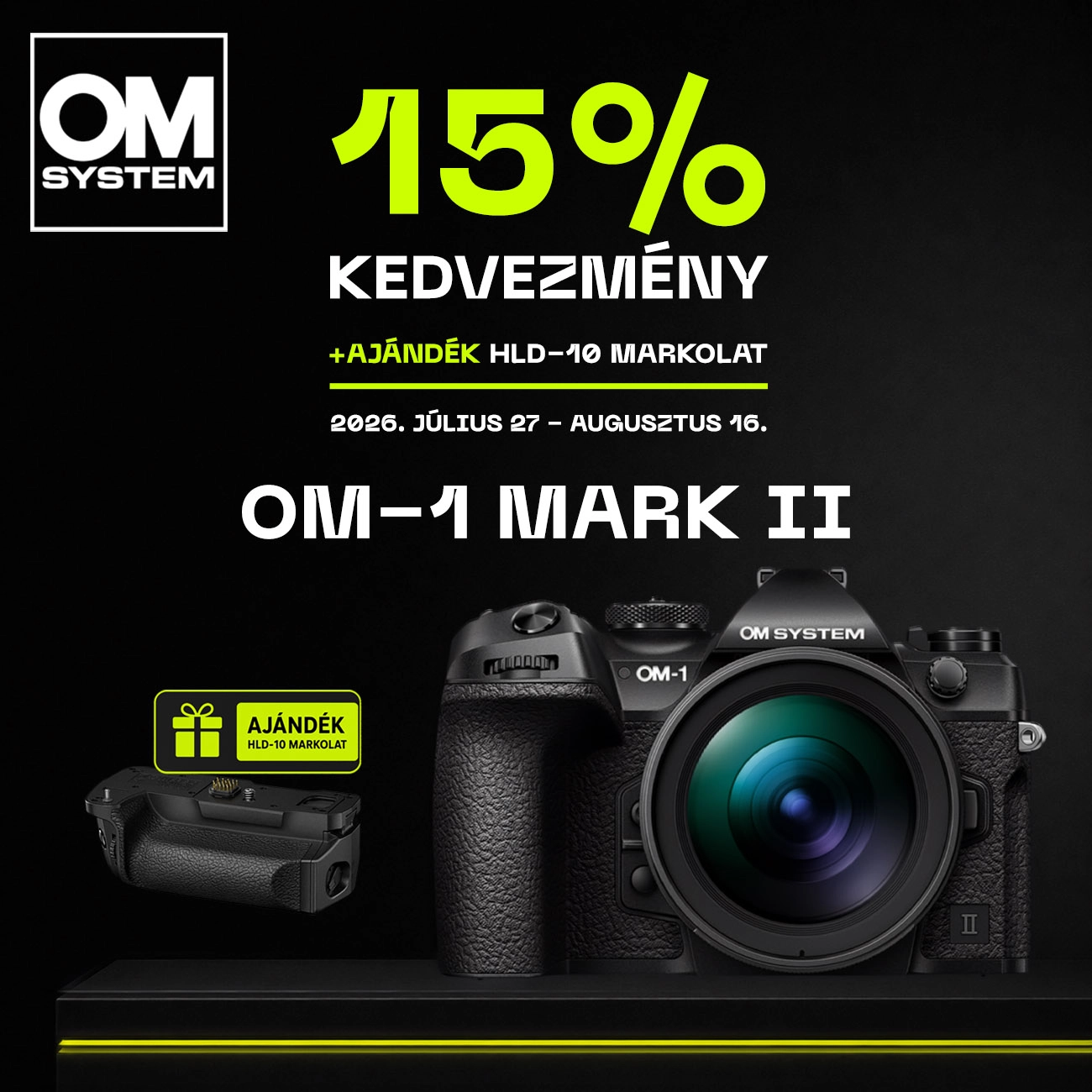 OM-1 Mark II akció